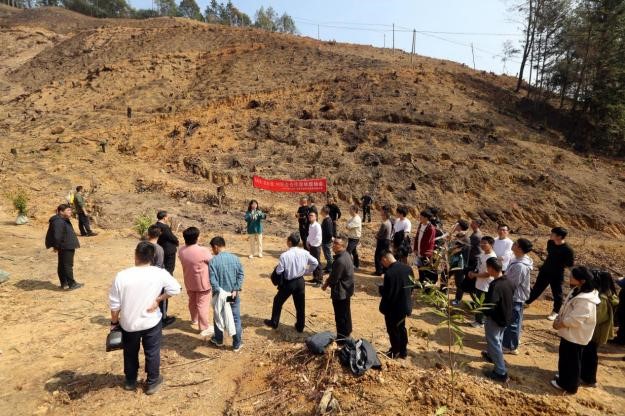 不負春光好，搶播萬畝林 ——將樂縣村企合作造林工作現場會在福建金森召開